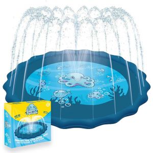 Kal-Super Splash® | Jeu D'eau Pour Enfants | Bassin Avec Jets D'eau | Jouet Tapis Exterieur Enfant | Installation Facile | Arrosage Automatique | Jeux Famille Plein Air Fun & Ludique | Originalcorner - Neuf