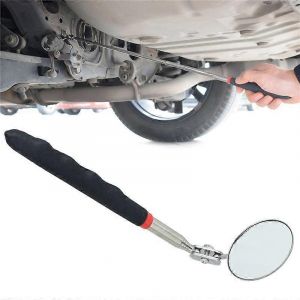 360 Rétractable Rétractable Inspection Inspection Lentille Rond Miroir Argent Poche Clip Nouveau Outils de Voiture Étendre 7-1/4 à 30 OUTIL de bricolage - Neuf