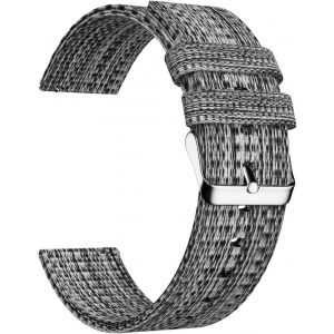 Kal-Nylon Bracelet Montre Bracelet Montre - 16mm, 18mm, 20mm, 22mm, 24mm Montre Bracelet Avec Acier Inoxydable Boucle - Neuf