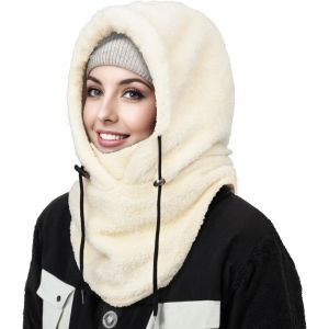 Cagoule Ski Pour Femme Homme-Bonnet De Tempête Hiver,Chapeau Balaclava,Masque Fille De Ski,Ski Accessoire,Cadeau De Noël Pour La Famille,Amis,Collègues,Petites Amies,Epouse.[T57] - Neuf