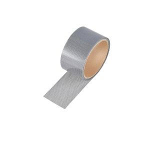 Ruban adhésif répare moustiquaire en fibre de verre auto-adhésif répare rapidement les déchirures (50 x 2 m) (gris) - Neuf