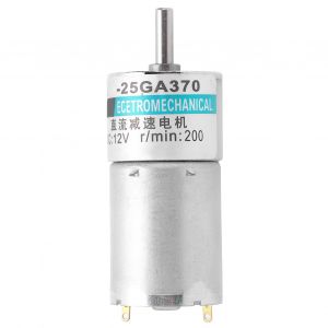 XYONG Moteur a engrenages CC Micro basse vitesse CW CCW aimant permanent sport controle 12 V XD-25GA 370 200 tr/min - Neuf