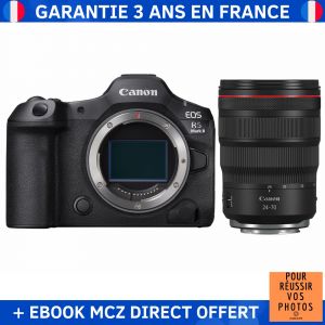 Canon R5 Mark II + 24-70mm f/2.8 L IS USM + Ebook '20 Techniques pour Réussir vos Photos' - Appareil Photo Hybride Canon - Neuf