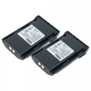 vhbw 2x Batterie compatible avec Icom IC-F4163S, IC-F4162, IC-F4161T, IC-F4230D, IC-F4163T, IC-F4230DS radio talkie-walkie (940mAh, 7,4V, Li-ion) - Neuf