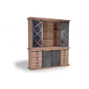 Armoire De Style Industriel En Bois De Manguier - Neuf