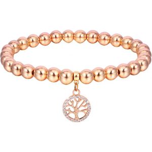 Eryi-Arbre De Vie En Acier Inoxydable Pour Les Femmes Hommes Vintage Mode Gracieux Charm Box Chain Bracelet Pour Femme Homme - Neuf