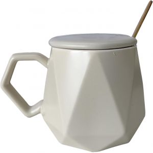 Eryi-Tasse,Tasse En Céramique,Belle Tasse À Café,Tasse En Porcelaine Décorée À La Main, Résistance Aux Hautes Températures, Volume De 400 Ml - Neuf