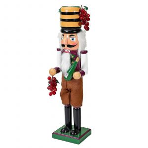 Casse-noisette Figurine de D&eacute;coration de No&euml;l pour l'&Eacute;tag&egrave;re Arbre de No&euml;l de cadeaux pour la F&ecirc;te - Neuf