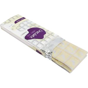 Jgd-- Femme Homme Chaussettes Fantaisie Barre De Chocolat - 1 Pair - Chocolat Blanc - Taille 41-46 - Neuf