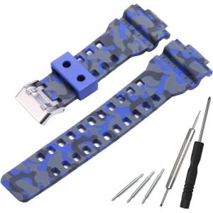 Kal-Bracelet De Montre De Rechange En Résine Pour Casio G-Shock Gd120/Ga-100/Ga-110/Ga-700 Bracelet Pour Homme - Neuf