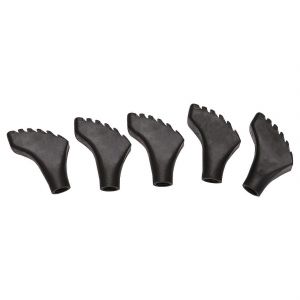 Paquet De Quatre Embouts De Rechange En Caoutchouc Extra Durables (Pieds/Capuchons De Remplacement) Pour B&acirc;tons De Trekking - Convient - Neuf