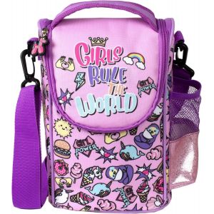 Sac &Agrave; D&eacute;jeuner Isotherme De Haute Qualit&eacute; | Sac Repas Enfants | Double Compartiment | Sac &Agrave; Lunch Portatif &Agrave; Compartiments S&eacute;par&eacute;s | Lunchbox Et Boite A Gouter Enfant &Eacute;cole Primaire - Neuf