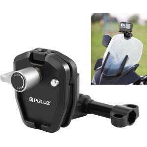 Moto Support De Pare-Brise Pince Pour Gopro Hero12 Black 11 10,Montage Pour Pare-Brise De Moto Pour Dji Osmo Action 4 Pocket 3 2 1/Insta360 X4 X3 One X2 Ace Pro Et Autres Cam&eacute;ras D'action - Neuf