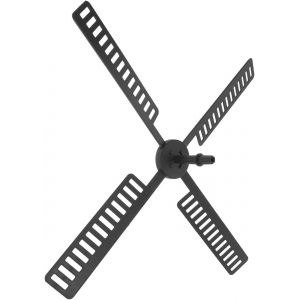 Mevronisshop-Accessoire De Moulin &Agrave; Vent Plastique De Lames De Moulin &Agrave; Vent Rotatif Pour D&eacute;coration De Jardin Et Ext&eacute;rieur Et Durable Pour Cr&eacute;er Une Ambiance - Neuf