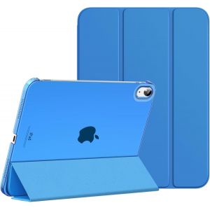 Étui Pour Ipad (A16) 11e Génération 11 Pouces En 2025, Ipad 10e Génération 10,9'' En 2022, Étui Mince En Pc Translucide Pour Ipad 11e Gén. Avec Touch Id, Bleu Brumeux - Neuf