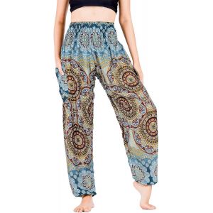 Vivid Yoga Sarouel Pour Femmes Boho Hippie Salon Pyjamas Indien Plage - Neuf
