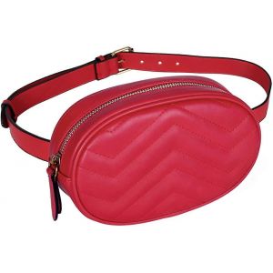 Femmes Sacs De Taille Imperméable En Cuir PU Ceinture Sac Banane Bandoulière Bumbag - Neuf