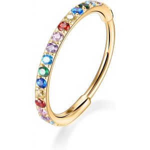 Kal-Piercings En Acier Chirurgical 316l Et Oxyde De Zirconium Pour Oreille Et Nez - Calibres 20, 18, 16, 14 - Anneaux Pour Homme Et Femme - Neuf