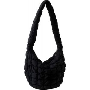 Senior-Sac Fourre-Tout Matelassé Pour Femme, Sac Fourre-Tout Rembourré Léger, Sac À Bandoulière Matelassé, Sac Besace Sac À Main Pour Femmes Et Filles, Voyage, Shopping, Travail[L3063] - Neuf