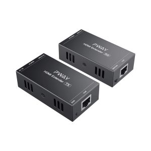 MEVRONISSHOP-PW-HT202P(POC) HDMI Extender Prolonger 50m/165ft Cat5e/Cat6 C&acirc;ble HD 1080p Support Fonction d'apprentissage EDID Et Le Travail de Fourniture Unique - Neuf