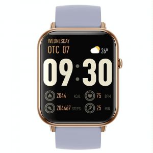 Montre Connectée Étanche Écran Hd 2.1 Pouces Autonomie 30 Jours Violet Violet 2 Yonis - Neuf