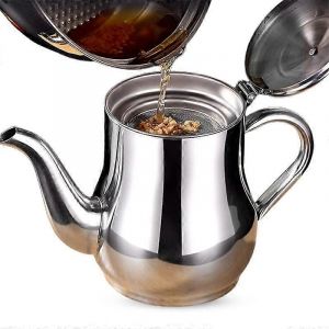 Huile De Cuisson Filtre Pot Récipient Séparateur D'huile Bouteille Pot De Stockage En Acier Inoxydable Réservoir D'huile Avec Maille Filtrante Cuisine Ménage - Neuf