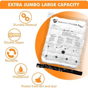 SJZG-10 Grands Sacs De Rangement Sous Vide Avec Pompe &Eacute;lectrique - Neuf