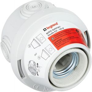 Kalanka-Legrand - Douille E27 Pour Applique Plexo - Douille Etanche Pour Locaux Humides - Puissance Max : 100w - Neuf