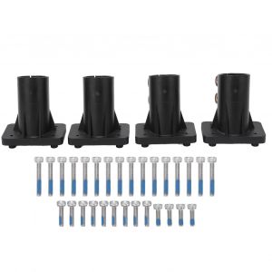Lot de 4 raccords de tubes en nylon de 25 mm pour trepied, fixation pour protection des plantes agricoles, support de trepied pour drone G420, 620, G626, G630EFT - Neuf