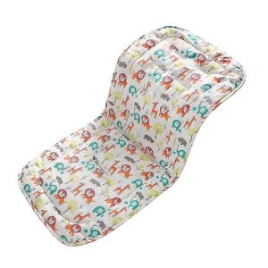 Doublure D'assise De Poussette Insert De Poussette En Pur Coton,Taille 32x80cm Zoo - Neuf