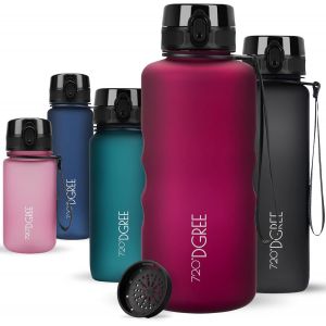 Gourde,Bouteille D¿Eau ¿Uberbottle¿ +Tamis-Fruits-350ml,500ml,650ml,1l,1,5l,2l-Sans Bpa,Étanche,Anti-Fuite, ,Légère-Idéal Pour École,Sport,Fitness,Gym,Travail.[B139] - Neuf