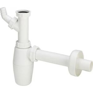 Siphon d'evier - siphon de lavabo Viega - 703349 - Siphon bouteille 5/4DN32 blanc () - Neuf