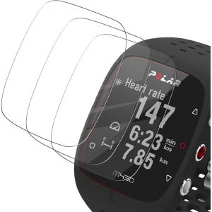 KAL-Verre Trempé Pour Polar M430/M400 Protection D'Écran. Hd Clair, 9H Anti-Rayures, 3 Pièces Black Polar M430/M400 Verre Trempé Protection D'Écrane. Pour Polar M430/M400 Protecteur - Neuf