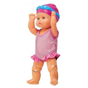 Jouets De Poup&eacute;es &Eacute;lectriques Articul&eacute;es Mobiles Pour Enfants De 1 &Agrave; 3 Ans, Cadeaux D'anniversaire Pour B&eacute;b&eacute; Dans La Salle De Bain Pour Jouet D'eau Cr&eacute;atif Pour B&eacute;b&eacute; - Neuf