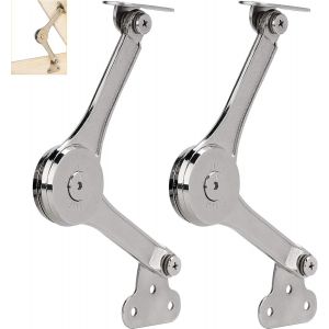 Heavy Duty charni&egrave;re de support de couvercle avec fermeture en douceur couvercle pliant haubans charni&egrave;res pour armoire salle de jouets 2 PCS (A01#) - Neuf