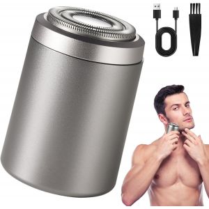 Eryi-Rasoir Électrique Pour Homme, Mini Rasoir Portable Easy Trim, Rasoir Électrique De Type C, Rasoir Électrique Étanche Ipx7, 2 En 1 Sans Fil - Neuf