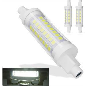 Kal-R7s Led 78mm, Bianco Freddo 6000k 7w Non Dimmerabili Lampadine Led R7s 700lm Ac 190-260v, Equivalent 70w J78 R7s Lampadine Alogene - Neuf