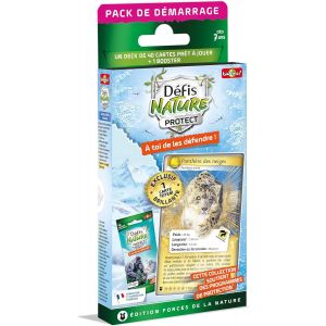 Sansh-- Pack De Démarrage - Panthère Des Neiges - Pré Deck Construit De 40 Cartes Et Un Booster De 10 Cartes - A Partir De 7 Ans - Fabriqué En France - 710282 - Neuf