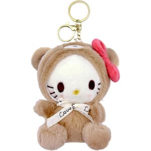 KAL-Hello Kitty Peluche, Porte-Clés En Peluche Sanrio, Porte Clés Anime Cartoon Hello Kitty, Porte-Clés Kawaii Anime Hello Kitty Accessoire Cartable Pendentif Sac Fille Garçon Souvenir Cadeau - Neuf