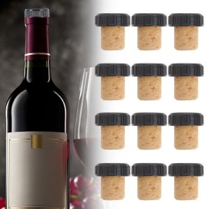 Lot De 12 Bouchons De Vin En Li&egrave;ge Naturel Pour Bouteilles De Vin - Neuf