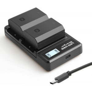 2 Batteries NP-FZ100,2280mAh Chargeur Batterie LED USB pour Sony Alpha A7III A7IV A7RIII A7R3 A7R IV A7C A7S,7III 7IV 7RIII 7R3 7R IV 7C 7S ¿7C,6700 6600 A6700 A6600 A9 A9R A9S 9 9S 9R - Neuf