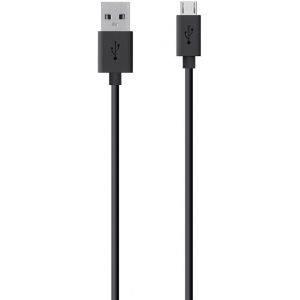 MixIt Colour Range Micro USB Cable for Smartphones and Tablets, 2 m, Black - Neuf