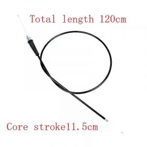Nouveau Motor Trail Bike Motocross 110cm T&ecirc;te Droite Moto Throttle Oil Cable Line Pour Pit Dirt Adapt&eacute; Pour Moto - Neuf