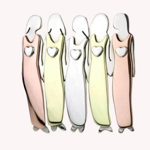 Broche Colorée Et Belle Pour S?ur, Épingle Peinte En Alliage, Épingles À Poitrine Pour Pull (Cinq S?urs) - Neuf
