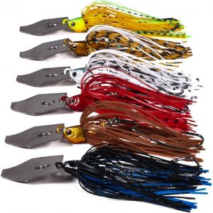 Kyaoayo-Jigs Leurres De Pêche, Jigs De Pêche, Kit De Jigs Leurres De Pêche Artificiels Pour Truite, Perche, Brochet, 8 Pièces - Neuf