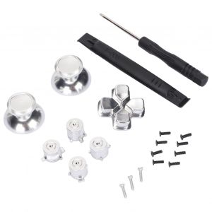 Bouton De Manette De Jeu En Metal Robuste Abxy Pour Manette Playstation 5 - Neuf