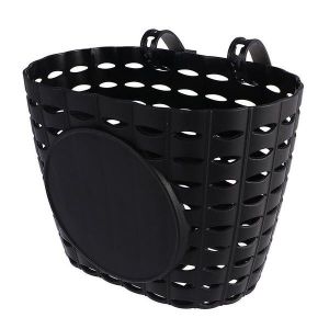 Panier De Vélo Élégant Pour Enfants ¿ Caisse En Plastique Durable Pour Vtt, Installation Facile, Parfait Pour Les Jouets Et Les Collations, Noir - Neuf