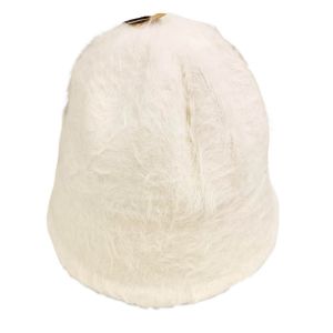 Promotion ! Chapeau Bob Angora 'clothilde' Beige - Taille Unique - Neuf