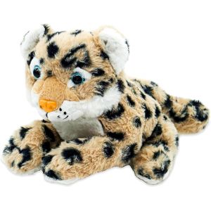 KALANKA-Peluche Douce L&eacute;opard (20 cm) - Adorable, Toute Douce et Id&eacute;ale comme Cadeau Our Les Gar&ccedil;ons et Les Filles - Peluche Doux et Adorable - Tout Doux, Tr&egrave;s C&acirc;lin et &agrave; Croquer (L&eacute;opard) - Neuf
