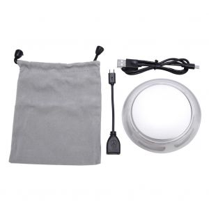 HJLIAN Chauffe-mains electrique portable rechargeable par USB, 1 piece, chauffage rapide, batterie externe (argent) - Neuf